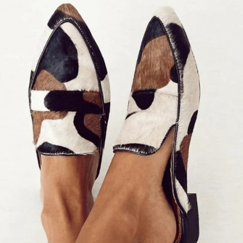 Women'S Shoes Large - Scarpe da Donna Casual Stile Britannico