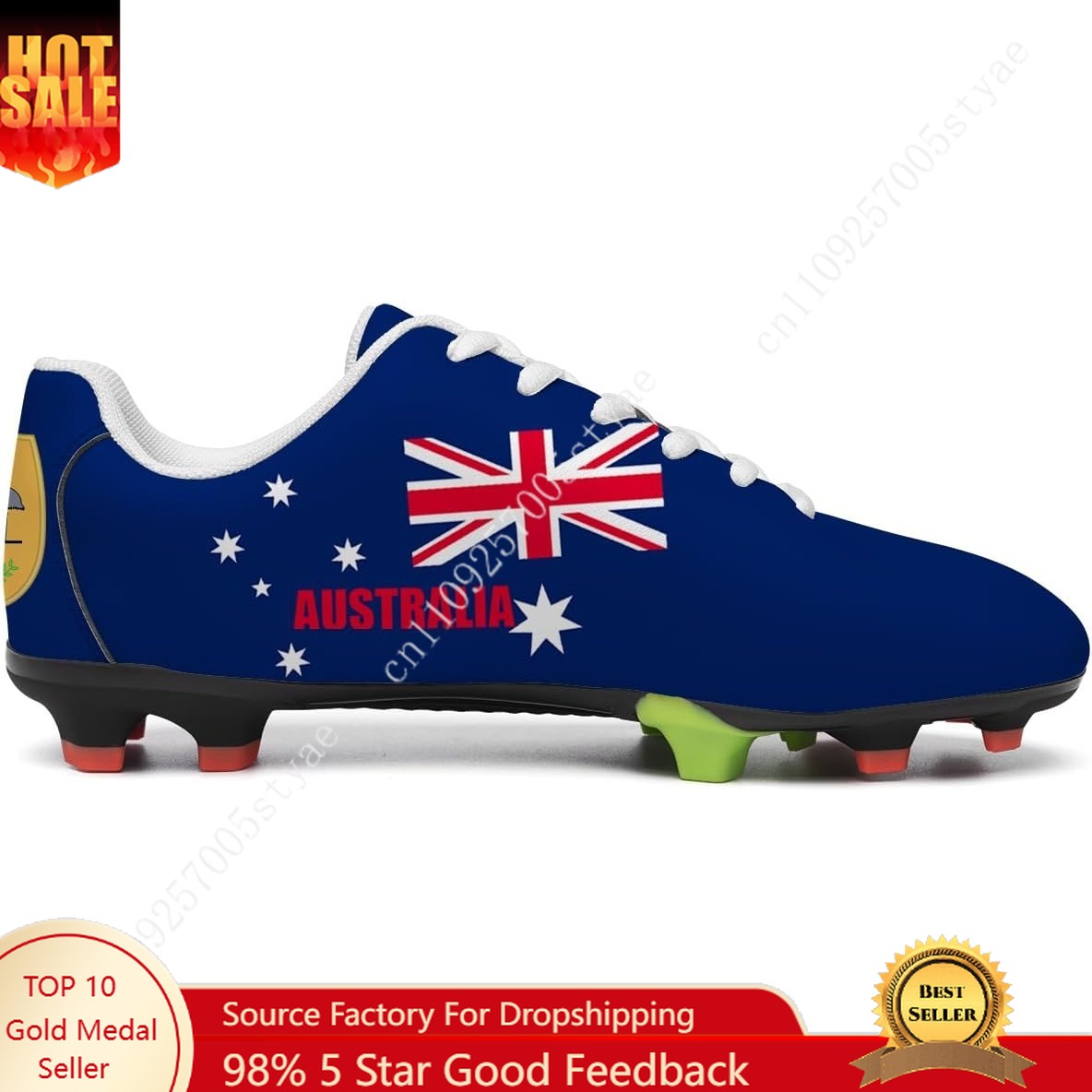 Women Shoes In Australia - Scarpe da Calcio con Bandiera Australiana