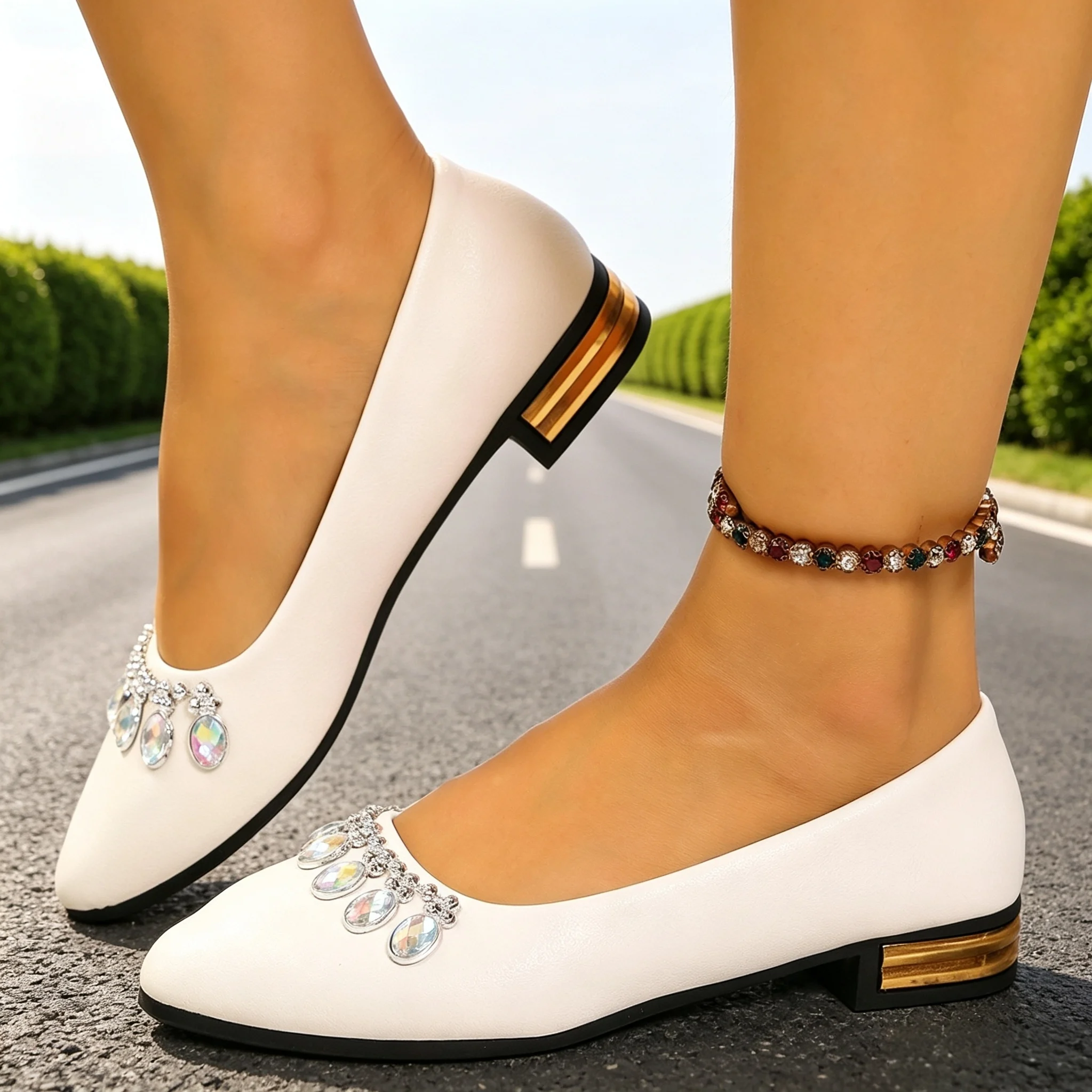 Women Shoes Store - Scarpe Basse da Donna a Punta,