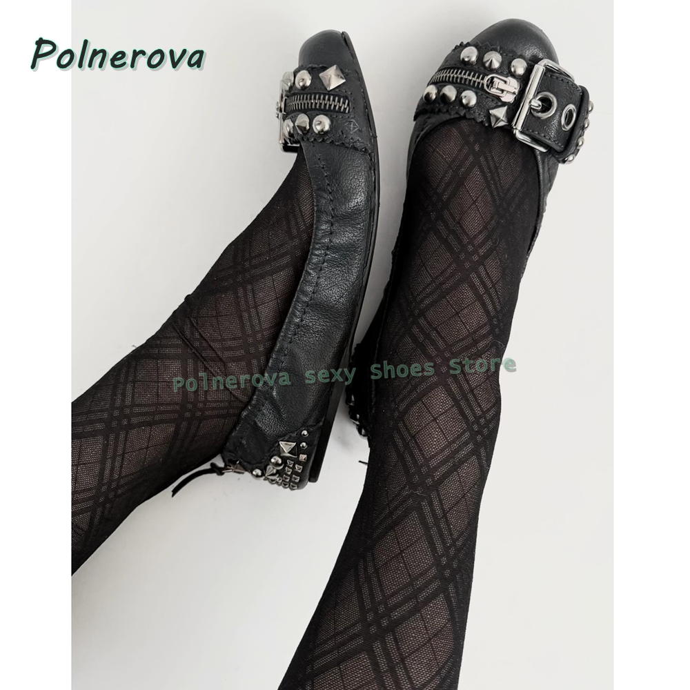 Women'S Shoes Large - Scarpe Mary Jane con fibbia a