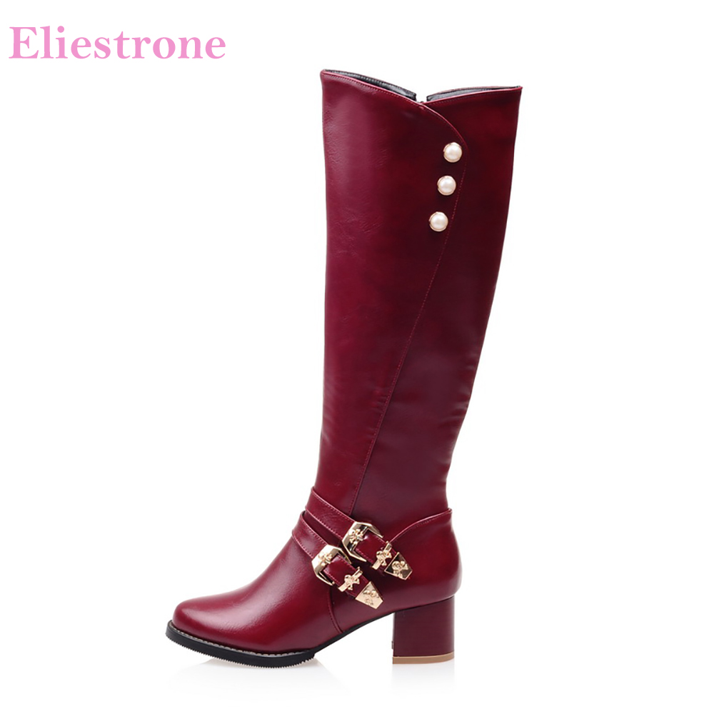 Women'S Shoes In Size 12 - Stivali da moto alti al ginocchio
