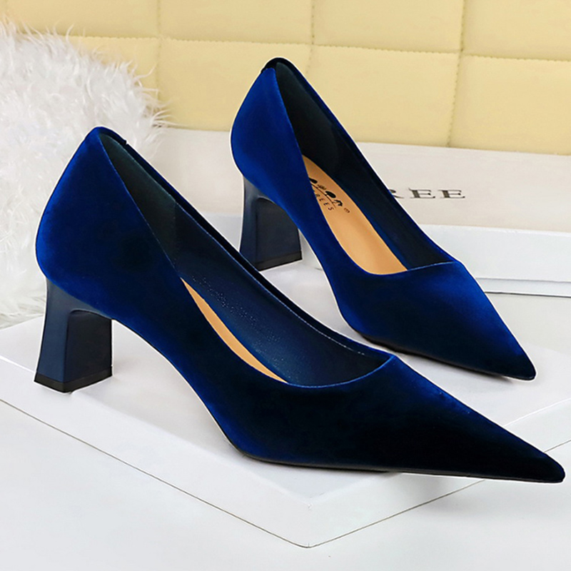 Nuove Scarpe da Donna Glamour  - Women'S Shoes Navy Blue recensione e prezzo