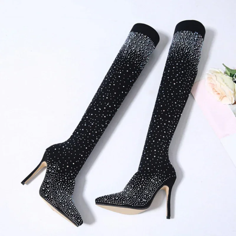 Stivali sopra il ginocchio sex - Sock Boot Women recensione e prezzo