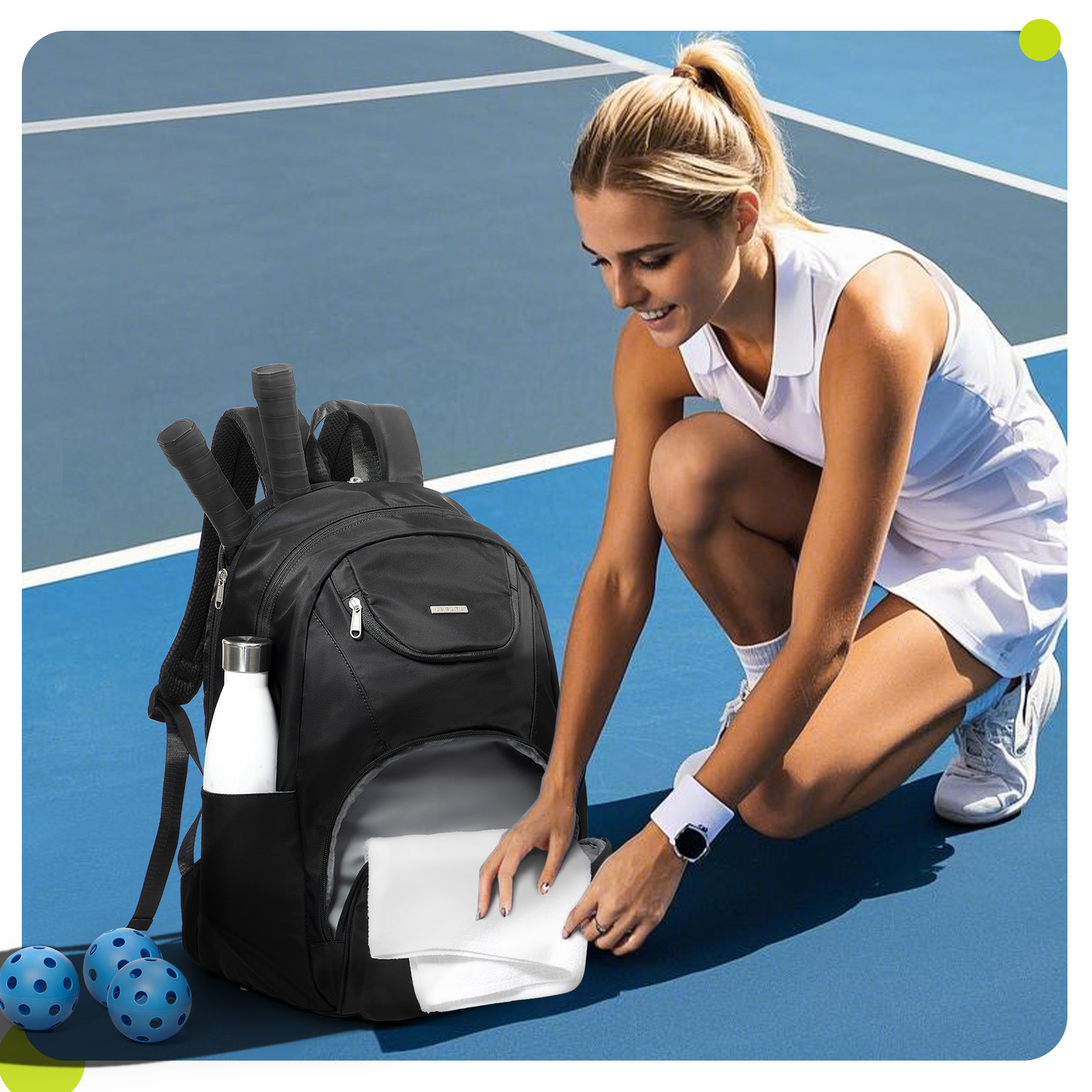 Borsa da Tennis Zaino per Tenn - Women'S Shoes Large recensione e prezzo