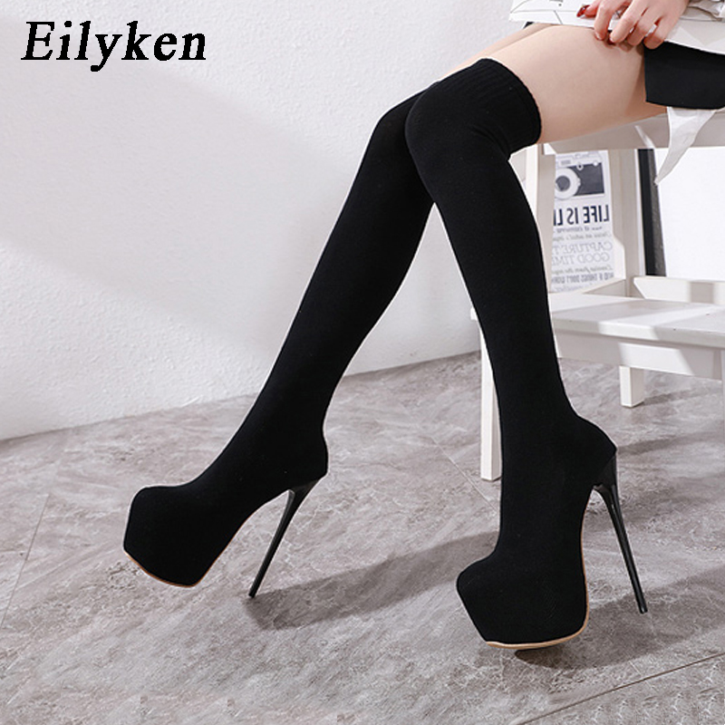 Eilyken Moda Piattaforma Tessu - Sock Boot Women recensione e prezzo