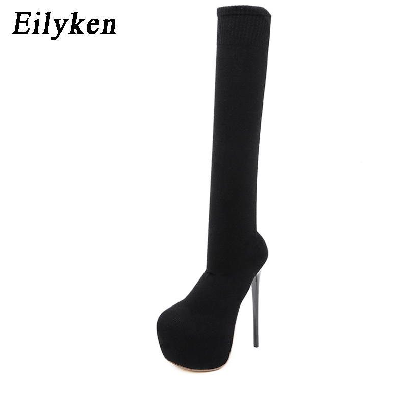 Eilyken Moda Piattaforma Tessu - Sock Boot Women recensione e prezzo