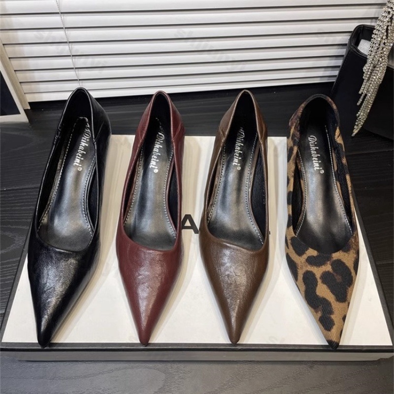 Tacchi alti da donna in pelle  - Women'S Shoes Quality recensione e prezzo