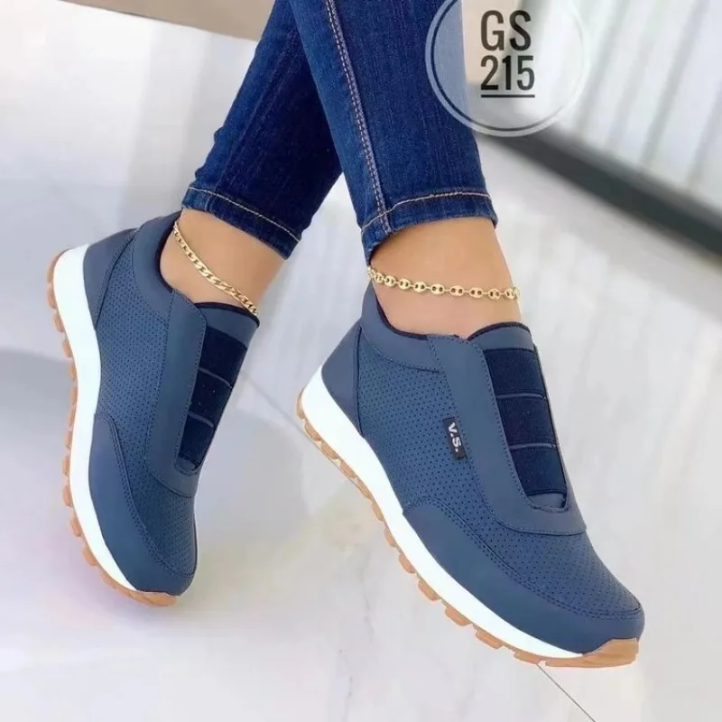 Sneakers Casual da Donna Slip- - Women'S Shoes Navy Blue recensione e prezzo