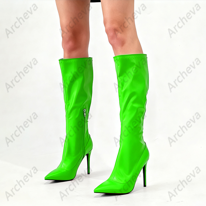 Stivali Alti al Ginocchio in P - Zip Up Boots Short recensione e prezzo