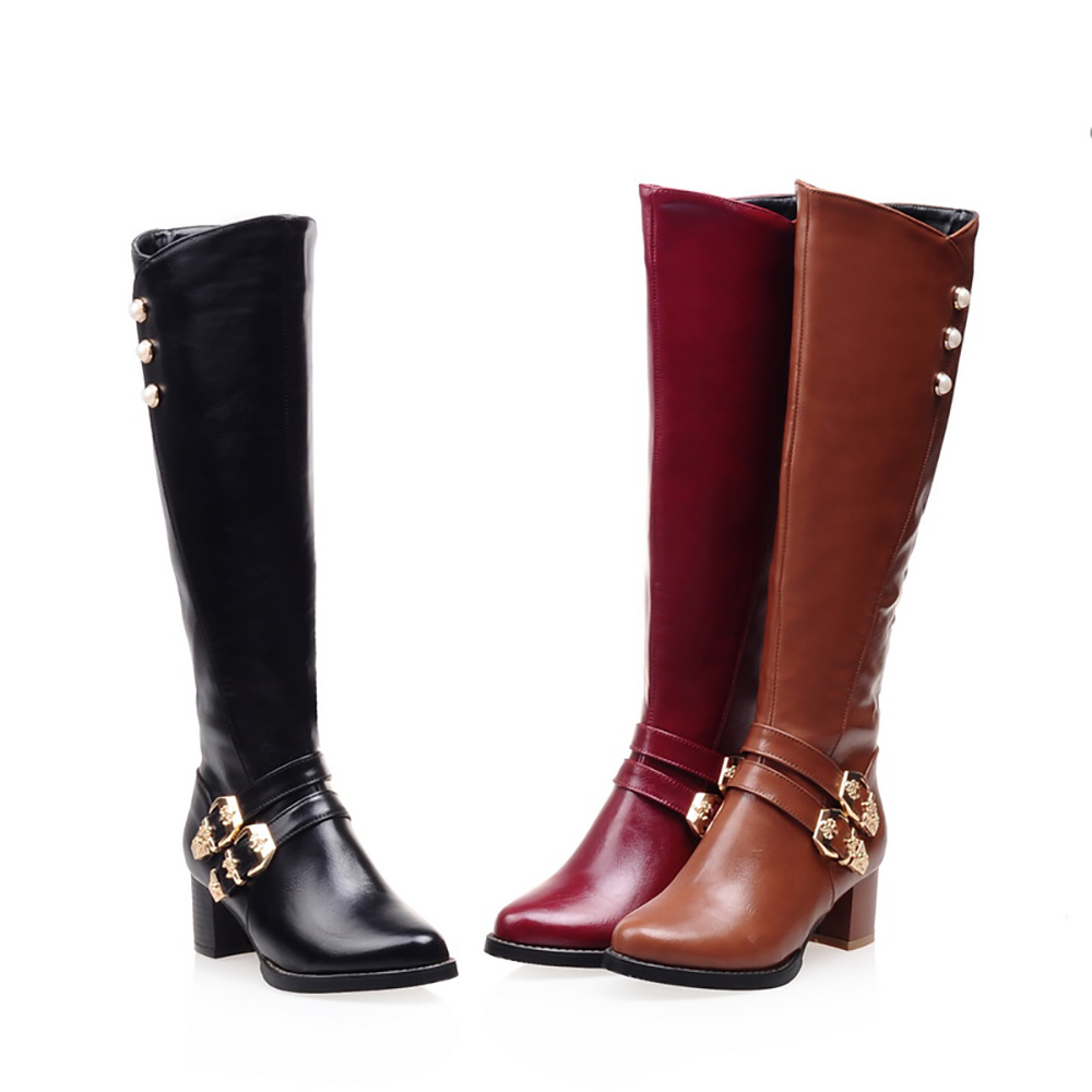 Stivali da moto alti al ginocc - Women'S Shoes In Size 12 recensione e prezzo
