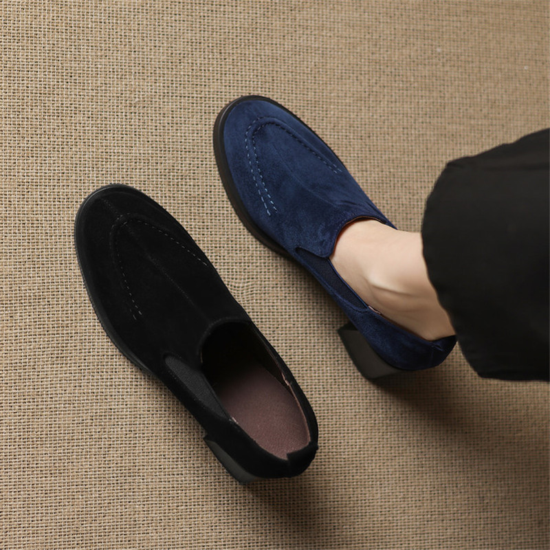 Nuove scarpe da donna in pelle - Women'S Shoes Navy Blue recensione e prezzo