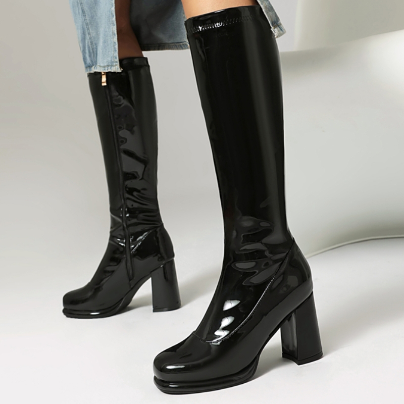Stivali alti al ginocchio da d - Zip Up Boots Short recensione e prezzo