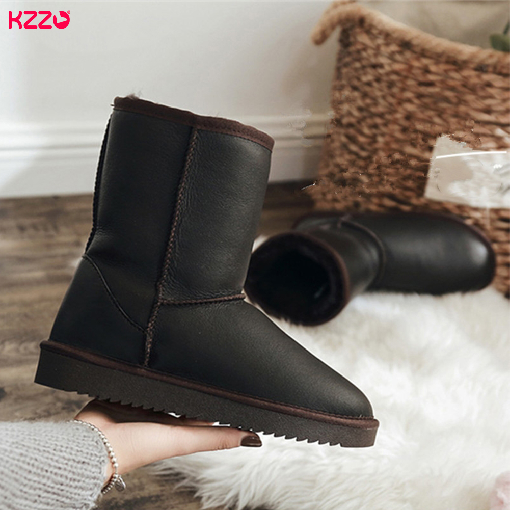 KZZO Stivali da neve piatti in - Women Shoes In Australia recensione e prezzo